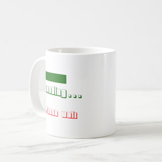 Bezig met laden. Een ogenblik geduld Koffiemok (Voorkant links)