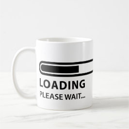 Bezig met laden. Een ogenblik geduld, voortgangsba Koffiemok