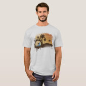 Bezig met leven t-shirt (Voorkant volledig)