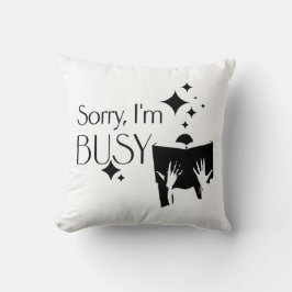 Bezig met lezen Book Lover Sierkussen