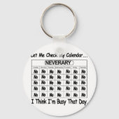 Bezig met Neverary Calendar Sleutelhanger (Voorkant)