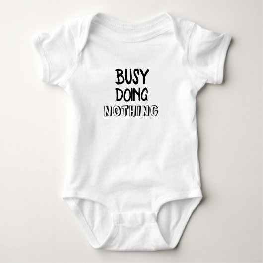 Bezig met niets doen T-Shirt (Voorkant)