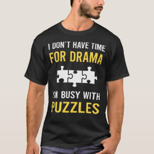 Bezig Met Puzzels T-shirt