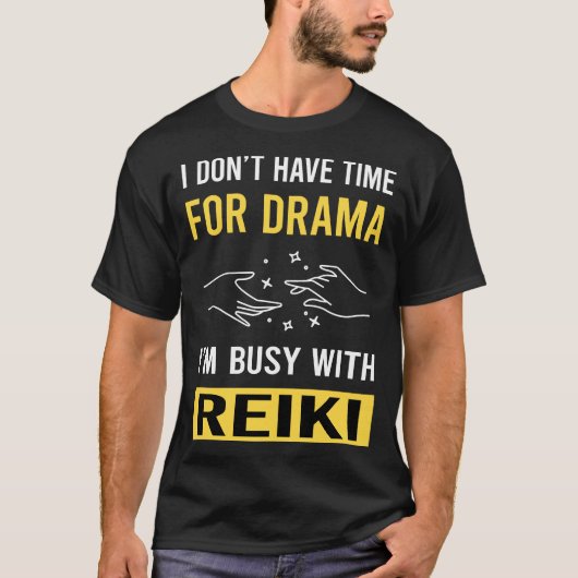 Bezig met Reiki T-shirt (Voorkant)
