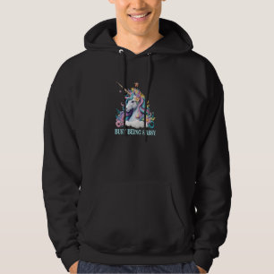 Bezig met Sassy zijn - Queen Sassy Design - Sassy  Hoodie
