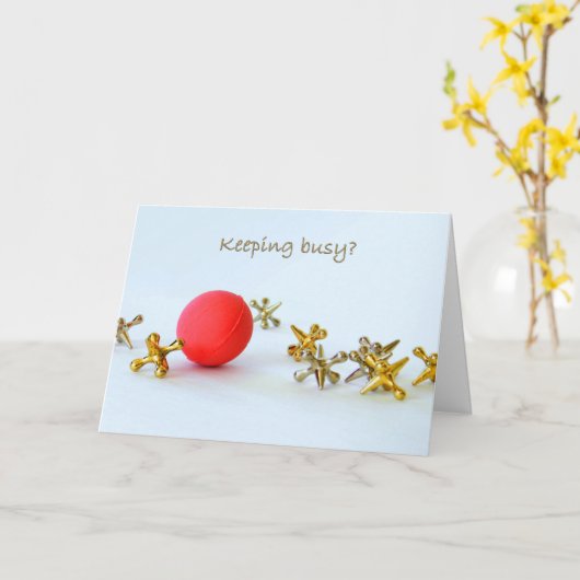 Bezig met spelen Jax-kaart Kaart (Gele Bloem)