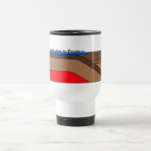 Bezig met subductie van cafeïne reisbeker (Center)