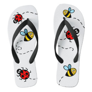 Bezig met Teenslippers van Bumblebee en Ladybird P