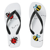 Bezig met Teenslippers van Bumblebee en Ladybird P (Voetbed)