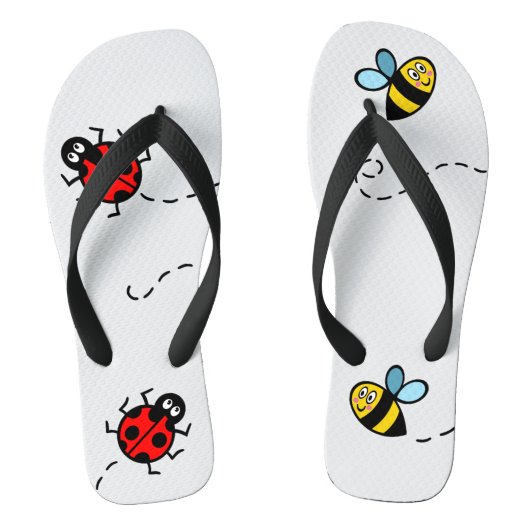 Bezig met Teenslippers van Bumblebee en Ladybird P (Voetbed)