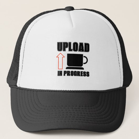 Bezig met uploaden trucker pet (Voorkant)