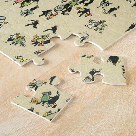 Bezig met uren op het Grand Central Station New Yo Legpuzzel (Zijkant)