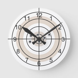 Bezig met verwijderen van doelwitweergave Pistool Ronde Klok