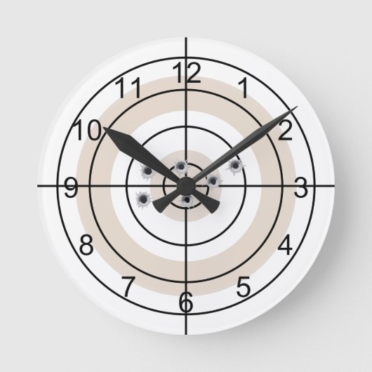 Bezig met verwijderen van doelwitweergave Pistool Ronde Klok (Voorkant)