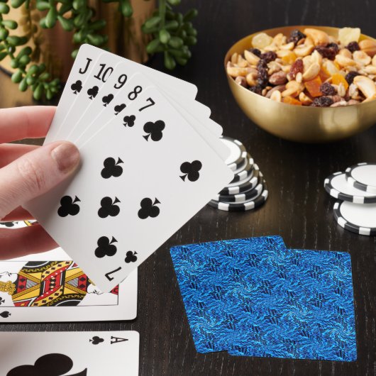 Bezig nachtleven.... pokerkaarten (Insitu)