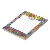 Bezig ontwerp To Do List Notitieblok (Linkerzijde)