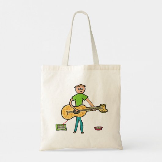 Bezig Tote Bag (Achterkant)