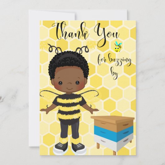 Bezige Bee Bedankt voor je creditcard Kaart (Voorkant)