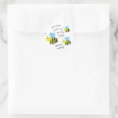 Bezige Bee Good Work Reward Ronde Sticker (Tas)