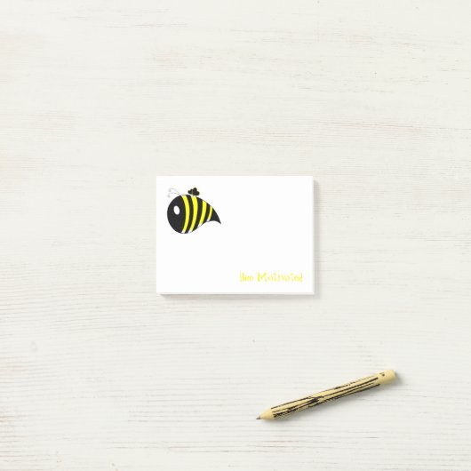 Bezige Bee Motivatie Post-it® Notes (Op bureau)