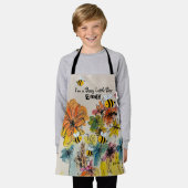 Bezige bijen Schort (Gedragen)