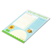 Bezige bijenorganisator - Lijst doen Notitieblok (Schuin)