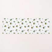 Bezige buzzing Bumblebees  Yogamat (Voorkant (horizontaal))