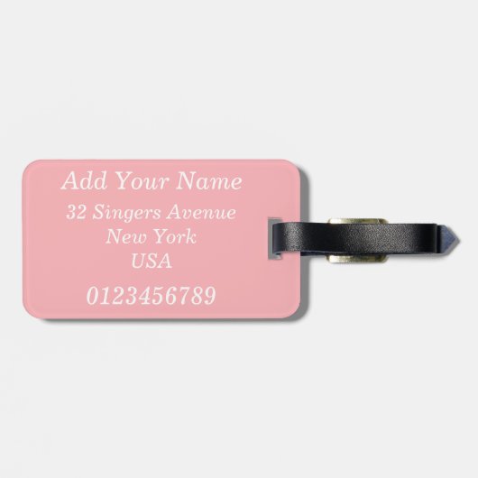 Bezige Geweldige Funny Handgeschreven Slogan Humor Bagagelabel (Achterkant horizontaal)