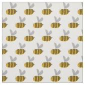 Bezige hommels stof (Swatch)