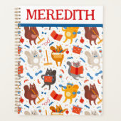 Bezige kattenplanner planner (Voorkant)