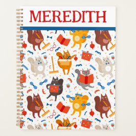 Bezige kattenplanner planner