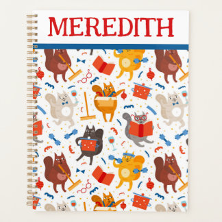 Bezige kattenplanner planner