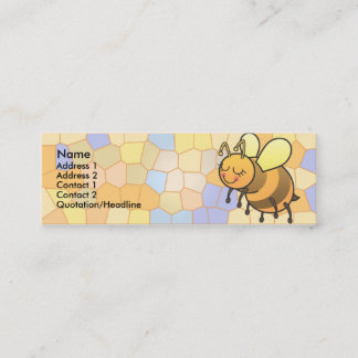 Bezige Kinder kaarten met profielkaarten Mini Visitekaartje