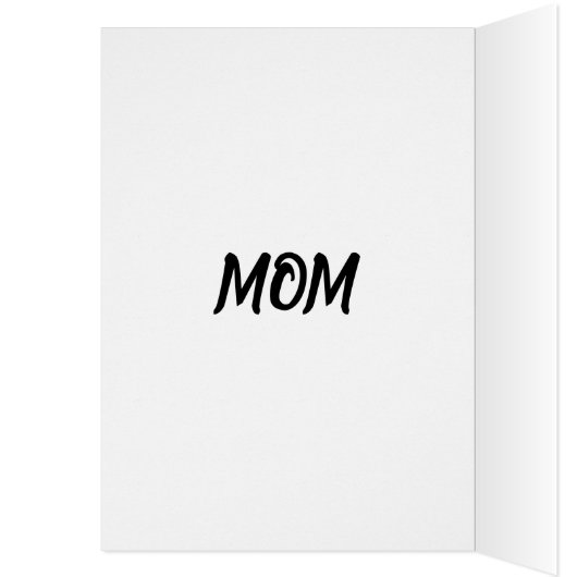 Bezige mama kan alles doen, ZSSG Moederdag Kaart (Binnen (Links))