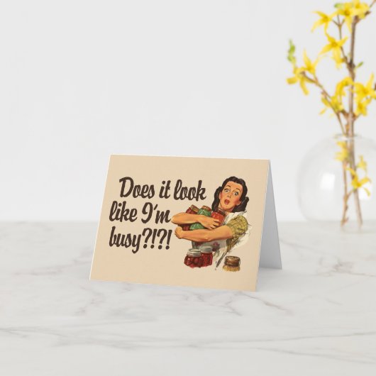 Bezige moeder kaart (Gele Bloem)