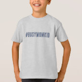 Bezige moeder Kind T-shirt (Voorkant)