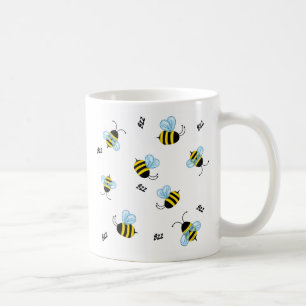 Bezige Mok voor buzzing van bijen