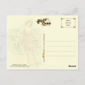 Bezige Person's Seaside Greetings Briefkaart (Achterkant)
