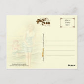 Bezige Person's Seaside Greetings Briefkaart (Achterkant)