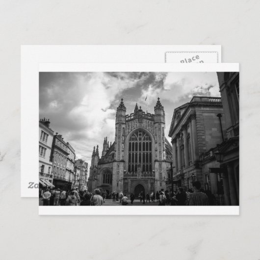 Bezige straten van Bath Briefkaart (Voorkant / Achterkant)