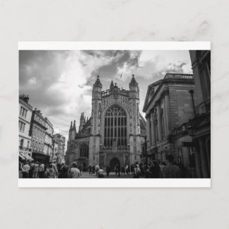 Bezige straten van Bath Briefkaart