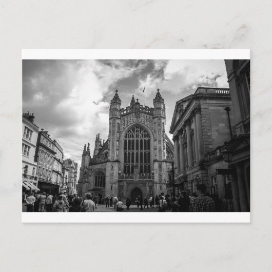 Bezige straten van Bath Briefkaart (Voorkant)