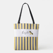 Bezige Verticale Stripes Schouder Tas (Achterkant)