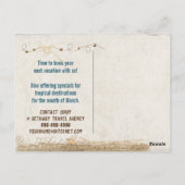 Bezinking van Adirondack-stoel op zonnebril Briefkaart (Achterkant)