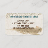 Bezinking van Adirondack-stoel op zonnebril Visitekaartje (Achterkant)