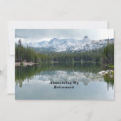 Bezinning bij ouderschapskoninklijke bergen aankondiging (Voorkant)