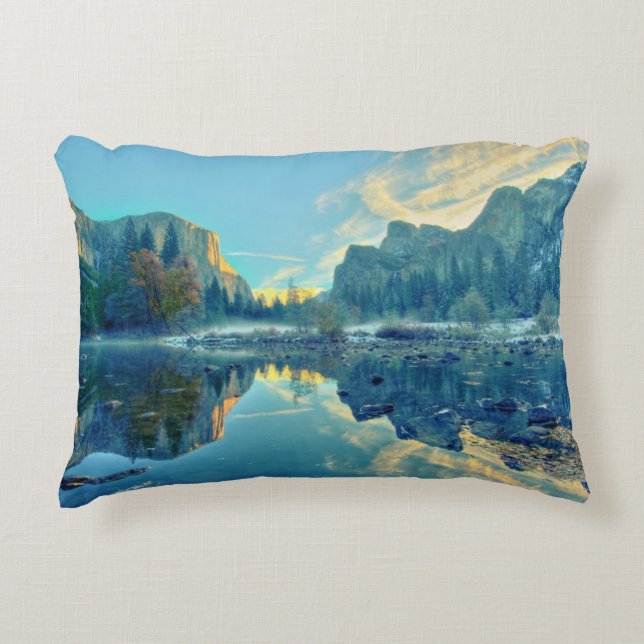 Bezinning El Capitan en drie broers Decoratief Kussen (Voorkant)