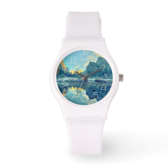 Bezinning El Capitan en drie broers Horloge (Voorkant)