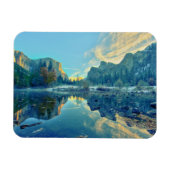 Bezinning El Capitan en drie broers Magneet (Horizontaal)