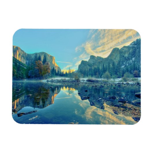 Bezinning El Capitan en drie broers Magneet (Horizontaal)